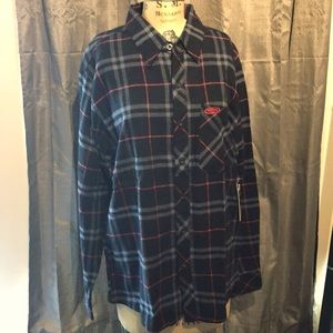 SRH Flannel shirt Size L NWT